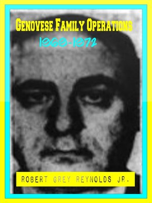cover image of Genovese Family Operations 1969-1972